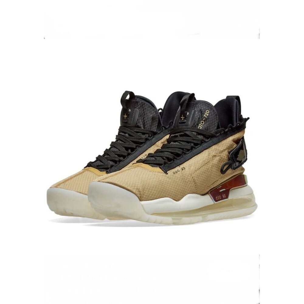 Nike Jordan Proto Max 720 CLUB GOLD/BLACK Men Size 9.5 US